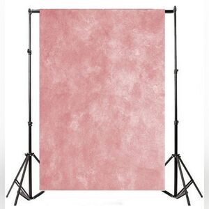 🔹️Pink Vinyl 3x5 Photography Backdrop